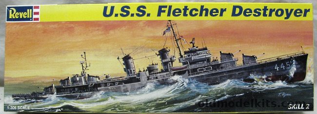 Revell 1/306 USS Fletcher Destroyer - With Hull Numbers for Any Fletcher Class DD, 5106 plastic model kit